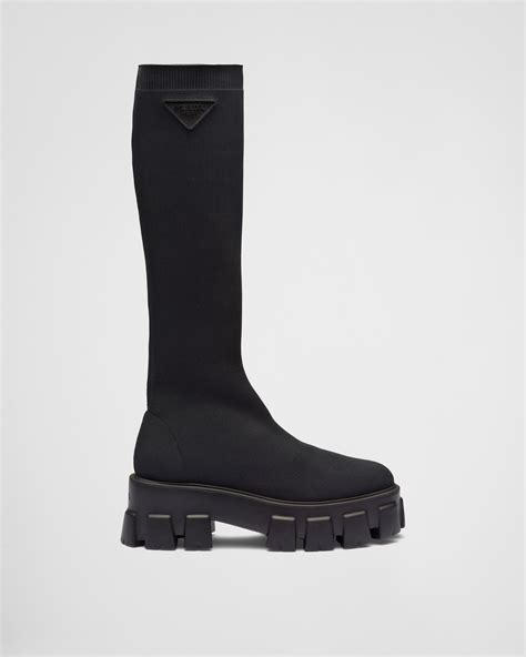 prada boots monolith|prada monolith boots sale.